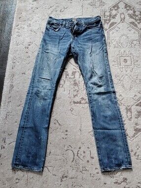 PRPS Men's Classic Blue Denim Jeans - Casual Straight Fit